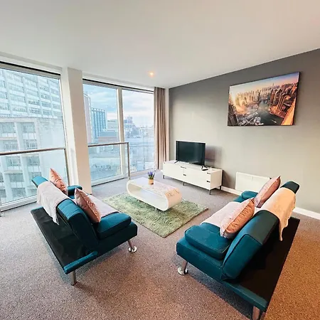 Apartament Centre, 2-bedroom Apartment, 5 Min Walk From New Street Train Station
